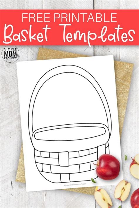 basket template  printable templates