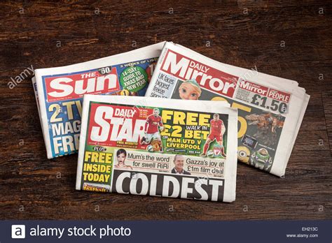 red top newspapers stock photo royalty  image  alamy