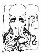 Octopus Oktopus Pulpos Tintenfisch Bestcoloringpagesforkids Ausmalbild Mewarnai Gurita Letzte sketch template