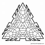 Coloring Pages Graph Adult Getcolorings Caution Color Mandala Sol sketch template
