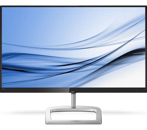 buy philips eqhab full hd  lcd monitor black silver  delivery currys