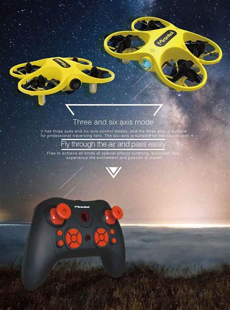 mirarobot  brushed rc drone rtf  transmitter    axis mode gaming products