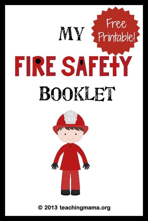 fire safety printables