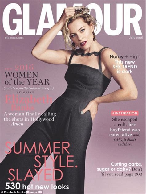 Elizabeth Banks Talks Ageism In Hollywood In Glamour