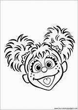 Abby Coloring Cadabby Pages Sesame Face Street Color Getcolorings Elmo Printable sketch template
