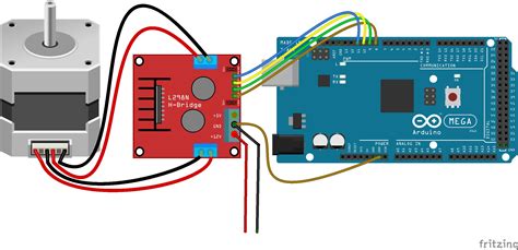 stepper motor  ln  arduino tutorial  examples images   finder