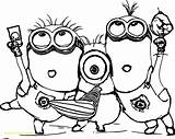 Minion Coloring Pages Kevin Color Minions Print Printable Getcolorings Colorin Sheet sketch template