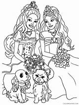 Coloring4free Getcolorings Dreamhouse Pets sketch template