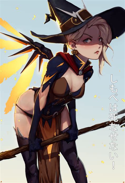 witch mercy by sinix overwatch know your meme