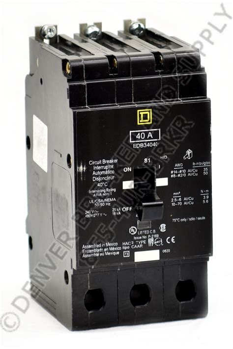 square  edb circuit breaker denver breaker supply
