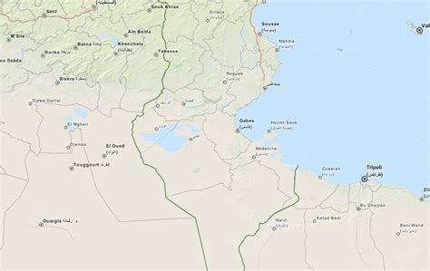 download tunisia map software for your gps