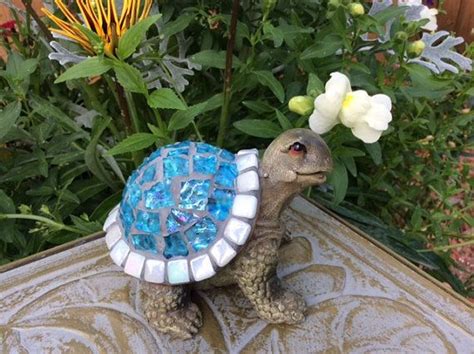 mosaic turtle   elainesmosaicdesigns  etsy mosaic designs