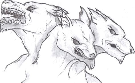 cerberus drawing creative art drawing skill