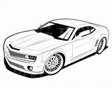 Camaro Coloring Pages Chevy Car Hot Rod Clipart Truck Chevrolet Camero Cars Printable Print Color Silverado Cartoon Sports Kids Getcolorings sketch template