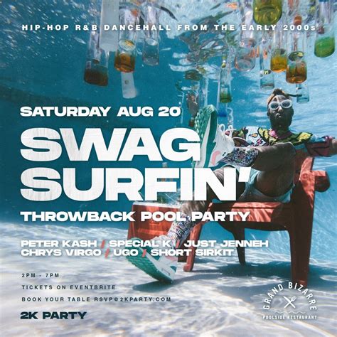 ticketgateway canada  party swag surfin throwback pool party