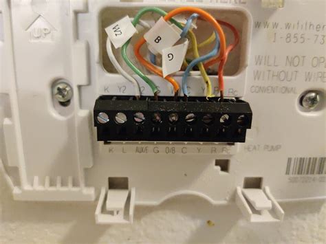 thermostat wiring issues home wyze forum