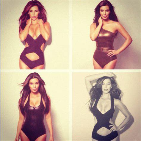 Kim Kardashian S Bold Photos