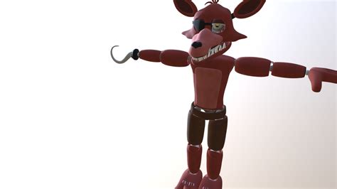unwithered foxy  coolioart fbx    model  wp