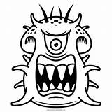 Mostro Monstro Mostri Stampare sketch template