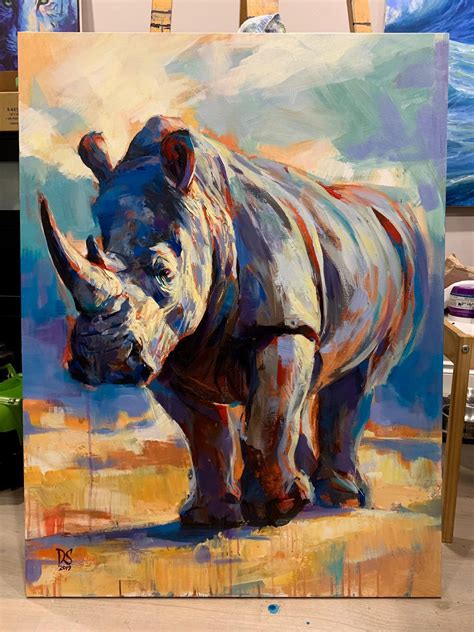 latest rhino painting   finished rpics