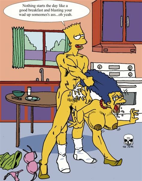 Rule 34 Anal Bart Simpson Breasts Color Cum Cum In Ass Female Human