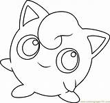 Jigglypuff Kleurplaten Pokémon Coloringpages101 Pikachu Kleurplaat Downloaden Uitprinten sketch template