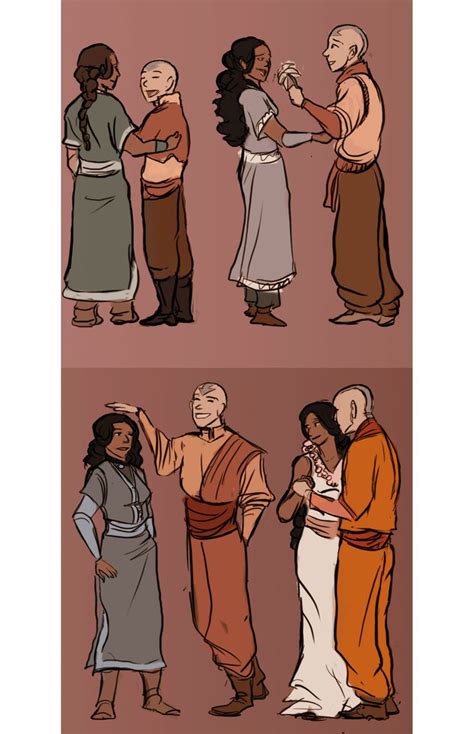 17 best images about aang and katara on pinterest good