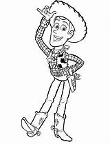 Coloring Pages Woody Toy Story Disney Colouring Printable Kids Clipart Sheets Cartoon Print Dibujos Drawing Toys Hat Simple Wears Popular sketch template