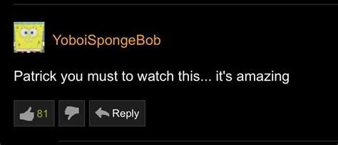 Spongebob Is Looking Out Of Patrick Pornhubcomments