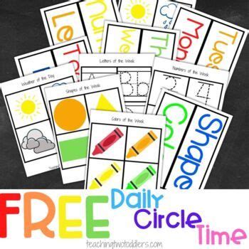 circle timedaily board preschool circle time tot school