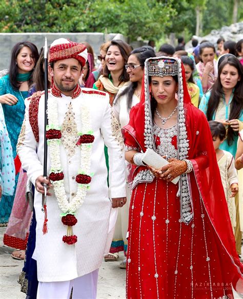 bride and groom from hunza pakistan pakistan culture hunza valley