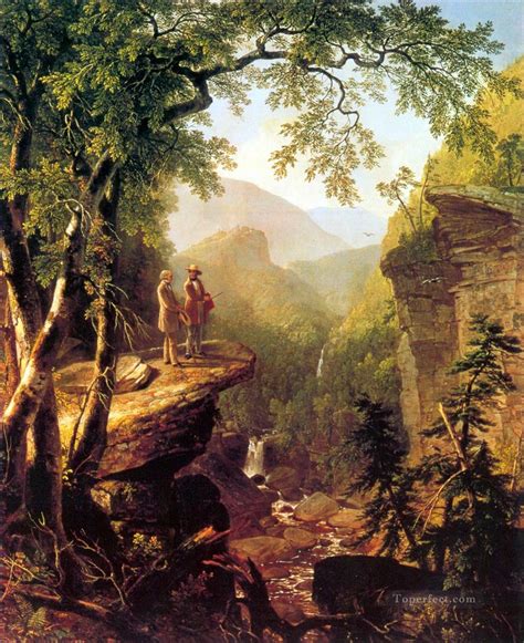 kindred spirits  asher brown durand painting  oil  sale