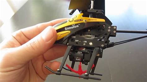 test essai mini helicoptere simulus youtube