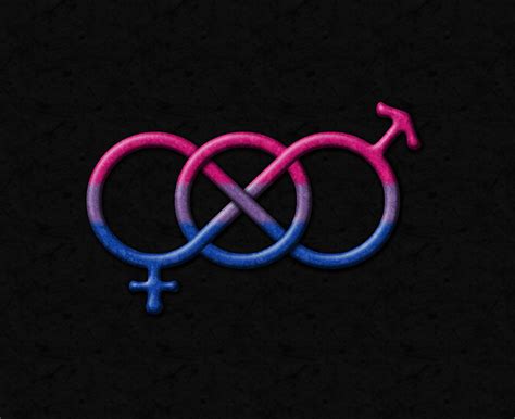 Bisexual Pride Gender Knot In Pride Flag Colors Click To View