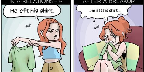 Being In A Relationship Versus Being Newly Single In 5 Comics