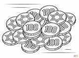 Hanukkah Kleurplaat Coloring Geld Gelt Kleurplaten Supercoloring Chanoeka Printen sketch template