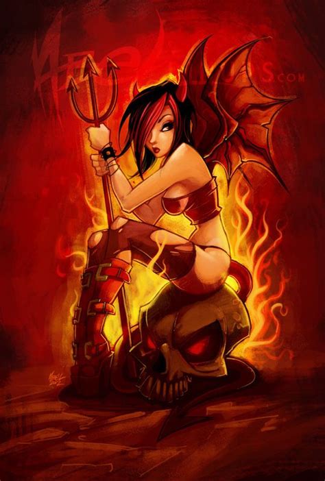 96 best art sexy she devils images on pinterest fantasy art dark angels and devil
