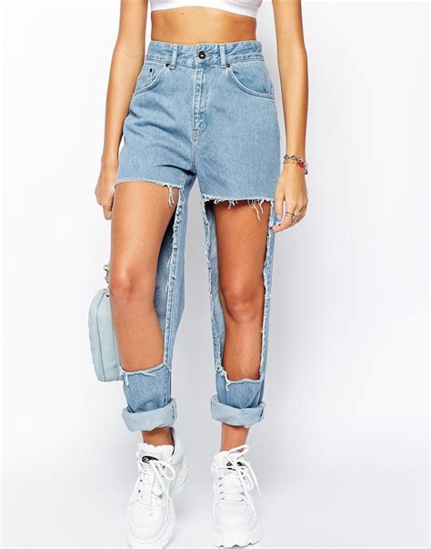 11 Pairs Of Distressed Ripped Jeans Which Have Gone Too