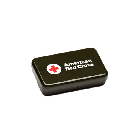 vintage first aid tin red cross store