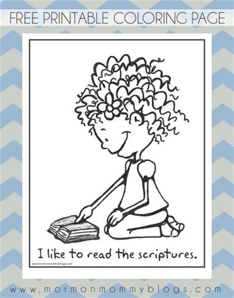lds primary coloring pages primary pinterest