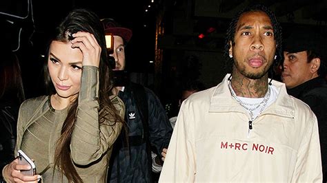tyga and kylie jenner look alike on dinner date still not over his ex hollywood life
