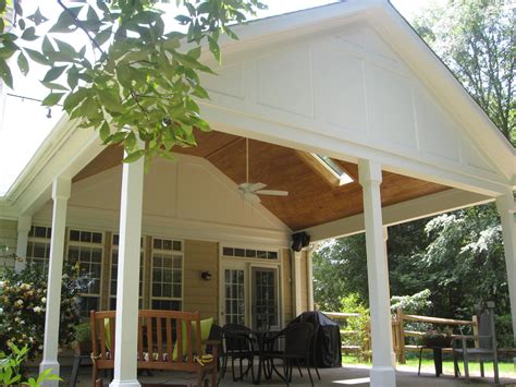 Beadboard Ceiling Covered Porch