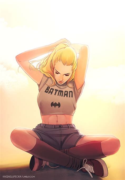 kasia art ‘when i grow up i want to be a batgirl — designspiration