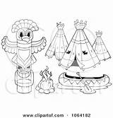 Seminole Coloring American Native Royalty Indians Pages Items Outlined Camp Clipart Vector Indian Drawing Color Texas Printable Kids Choose Board sketch template