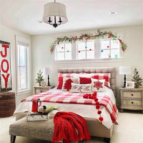 amazing christmas bedroom decor ideas