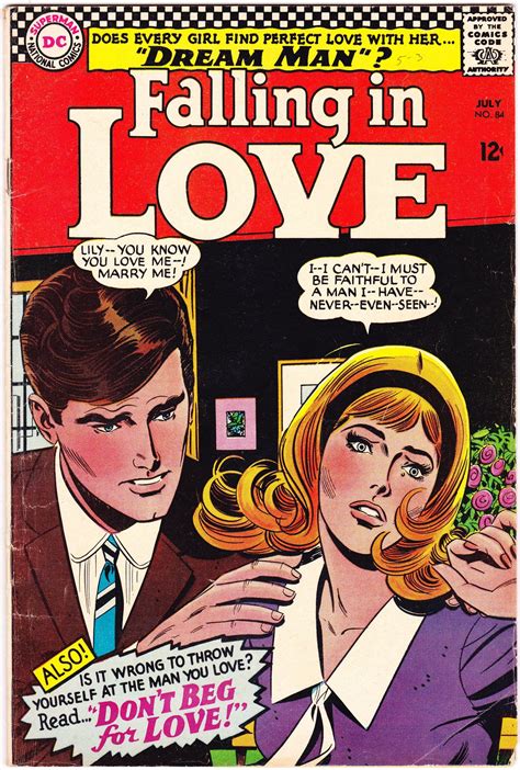 falling  love  romance comics gifts books  dc vgfn