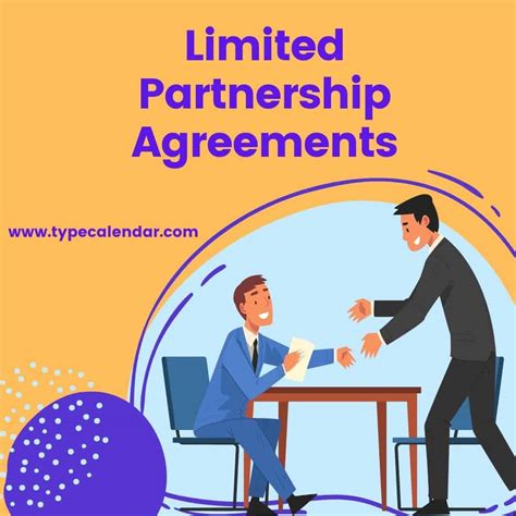 limited partnership agreements  lpa template examples