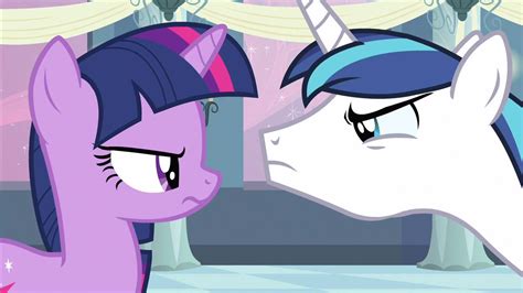 Image Twilight And Shining Armor Stare Off S2e25 Png My