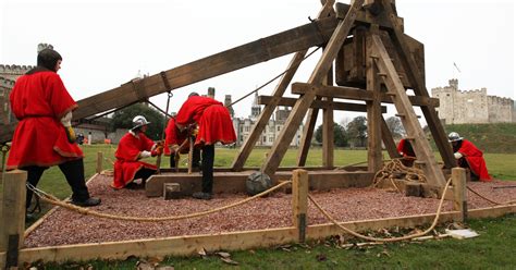 the trebuchet see and do cardiff castle