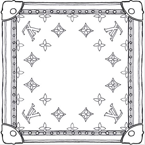 louis vuitton coloring pages louis vuitton liners page  lanillio